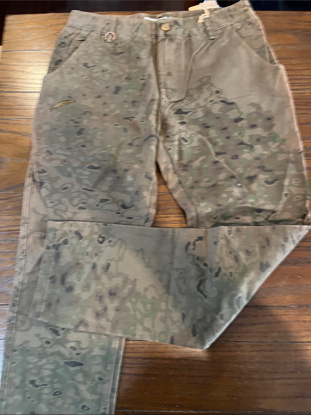Publish Men's Camouflage Cargo Pants in Olive/Tan
